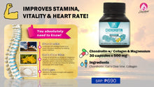 Load image into Gallery viewer, Dr. Vita Chondroitin (with Collagen and Magnesium)500mg x 30 Capsules