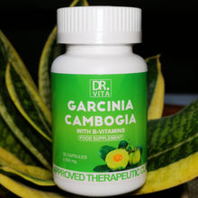 Load image into Gallery viewer, Dr. Vita Garcinia Cambogia (with B-Vitamins) 500mg x 30 Capsules
