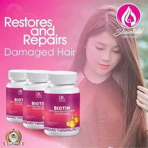 Dr. Vita Biotin with Iron and Folic Acid (For Women) 500mg x 30 Capsules