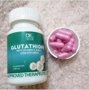 Dr. Vita Glutathione (with Vitamin E & Vitamin C) 500mg x 30 Capsules Shantahl Direct Sales Philippines Dr. Vita Glutathione (with Vitamin E & Vitamin C) 500mg x 30 Capsules Shantahl Direct Sales Philippines
