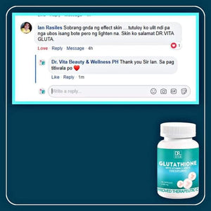 Dr. Vita Glutathione (with Vitamin E & Vitamin C) 500mg x 30 Capsules