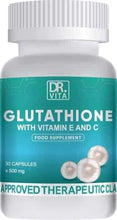 Load image into Gallery viewer, Dr. Vita Glutathione (with Vitamin E &amp; Vitamin C) 500mg x 30 Capsules
