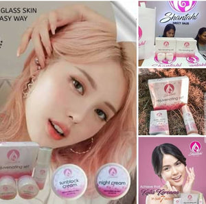 Shantahl Rejuvenating Set (Kojic Acid Soap, Night Cream, Sunblock Cream & Toner)