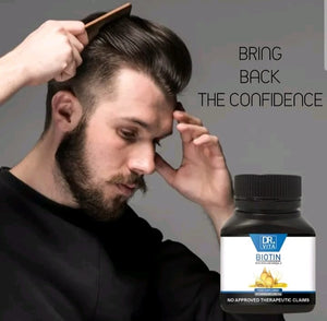 Dr. Vita Biotin for Men (with Iron and OMEGA-3) 500mg x 30 capsules