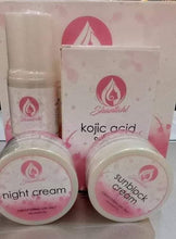 Load image into Gallery viewer, Shantahl Rejuvenating Set (Kojic Acid Soap, Night Cream, Sunblock Cream &amp; Toner)
