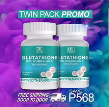 Load image into Gallery viewer, Dr. Vita Glutathione (with Vitamin E &amp; Vitamin C) 500mg x 30 Capsules
