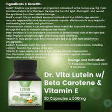 Load image into Gallery viewer, Dr. Vita Lutein with Beta-Carotene and Vit. E

