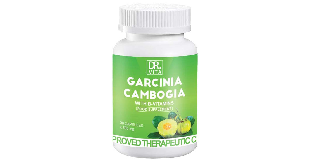 Dr. Vita Garcinia Cambogia (with B-Vitamins) 500mg x 30 Capsules